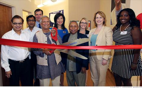 Grameen's strategy for empowering female entrepreneurs in the US