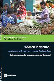 Women in Vanuatu: analyzing challenges to economic participation