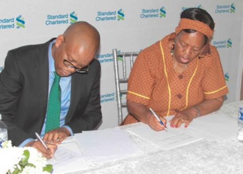 Standard Chartered funds low income women